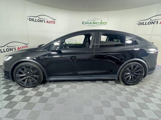 used 2022 Tesla Model X car, priced at $55,980