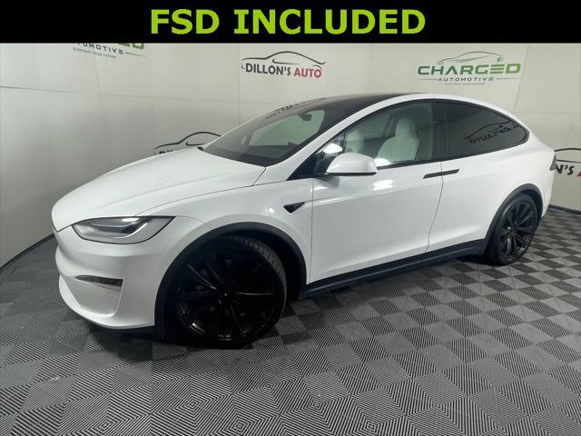 used 2022 Tesla Model X car, priced at $67,900