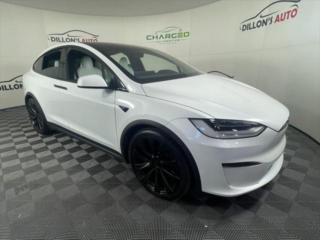 used 2022 Tesla Model X car, priced at $67,900