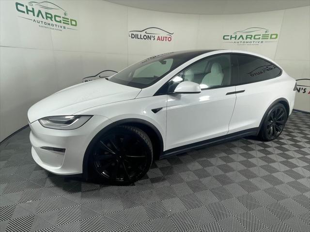 used 2022 Tesla Model X car, priced at $69,900