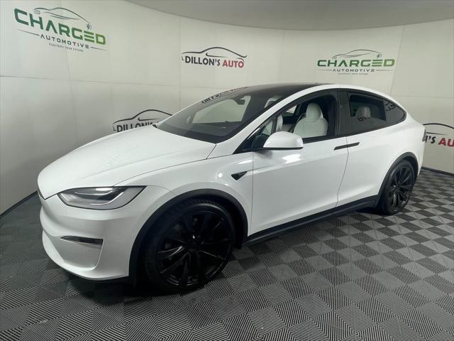 used 2022 Tesla Model X car, priced at $69,900