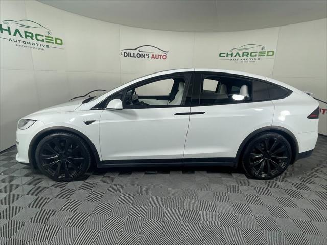 used 2022 Tesla Model X car, priced at $69,900