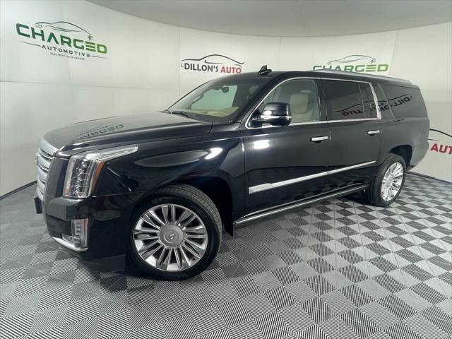 used 2018 Cadillac Escalade ESV car, priced at $40,900