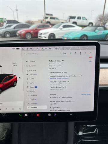 used 2021 Tesla Model Y car, priced at $30,750