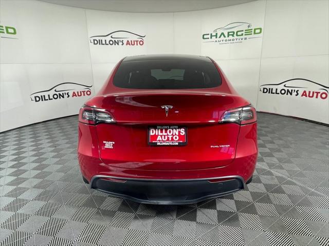 used 2021 Tesla Model Y car, priced at $30,750