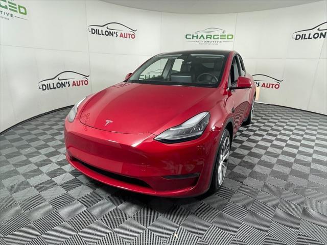 used 2021 Tesla Model Y car, priced at $30,750