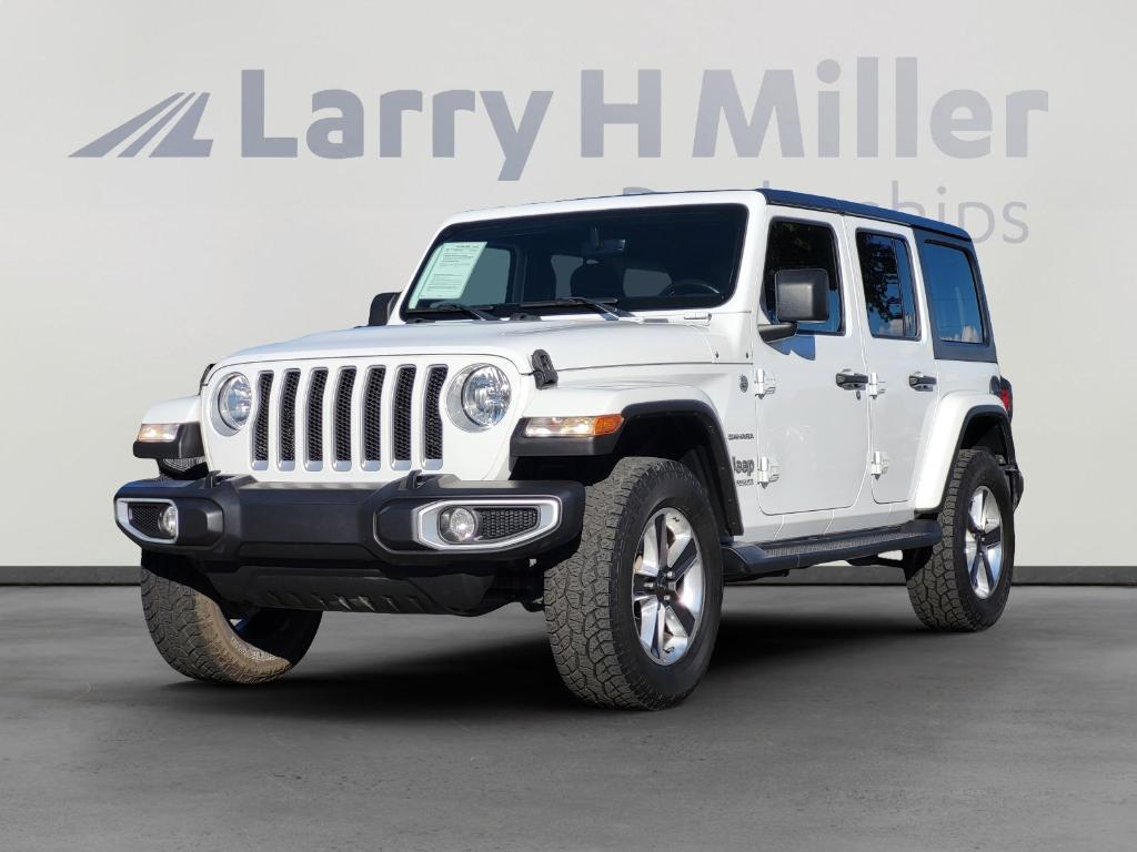 used 2021 Jeep Wrangler Unlimited car, priced at $23,507
