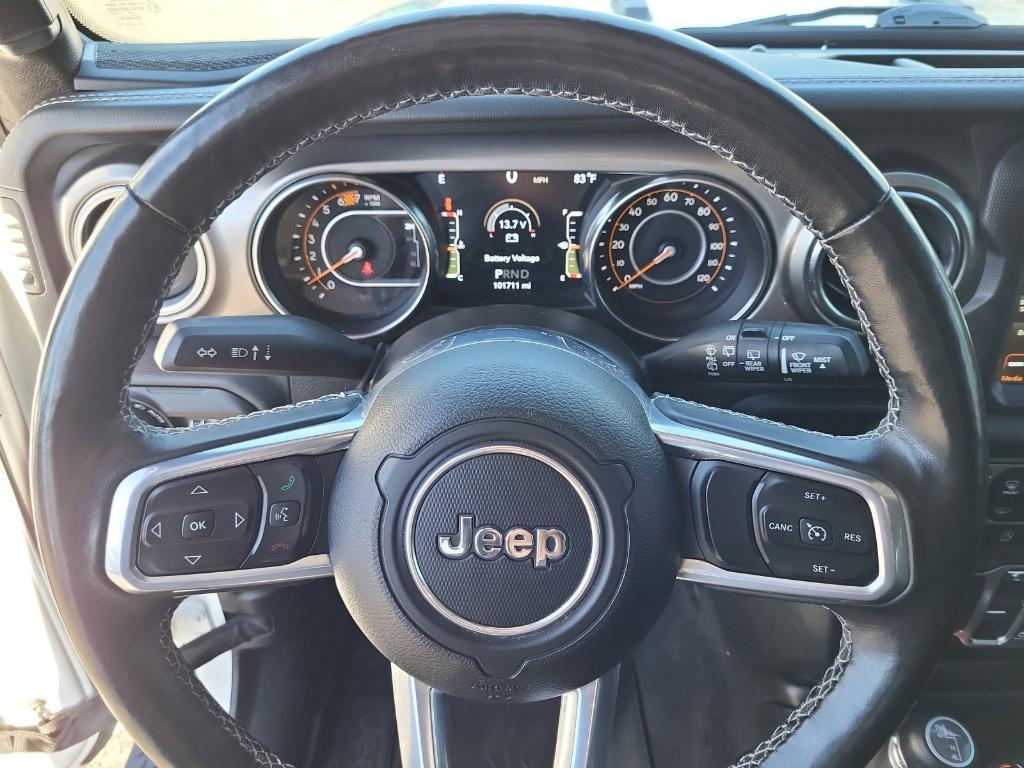 used 2021 Jeep Wrangler Unlimited car, priced at $23,507