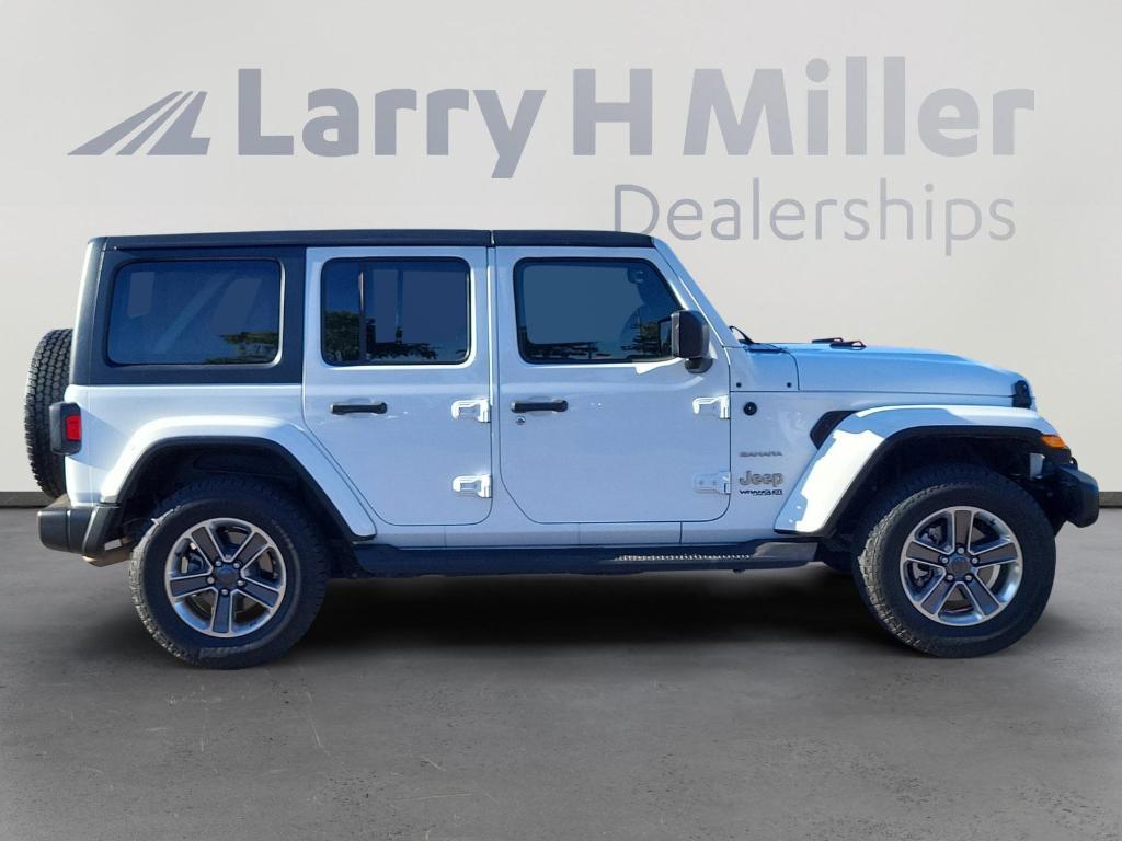 used 2021 Jeep Wrangler Unlimited car, priced at $23,507