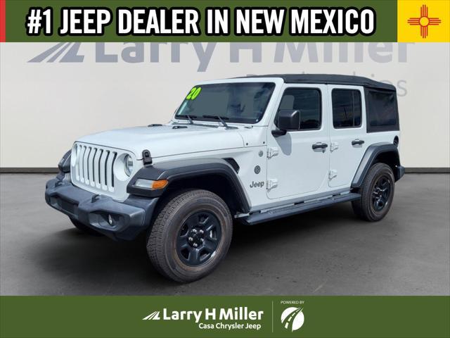 used 2020 Jeep Wrangler Unlimited car, priced at $26,986