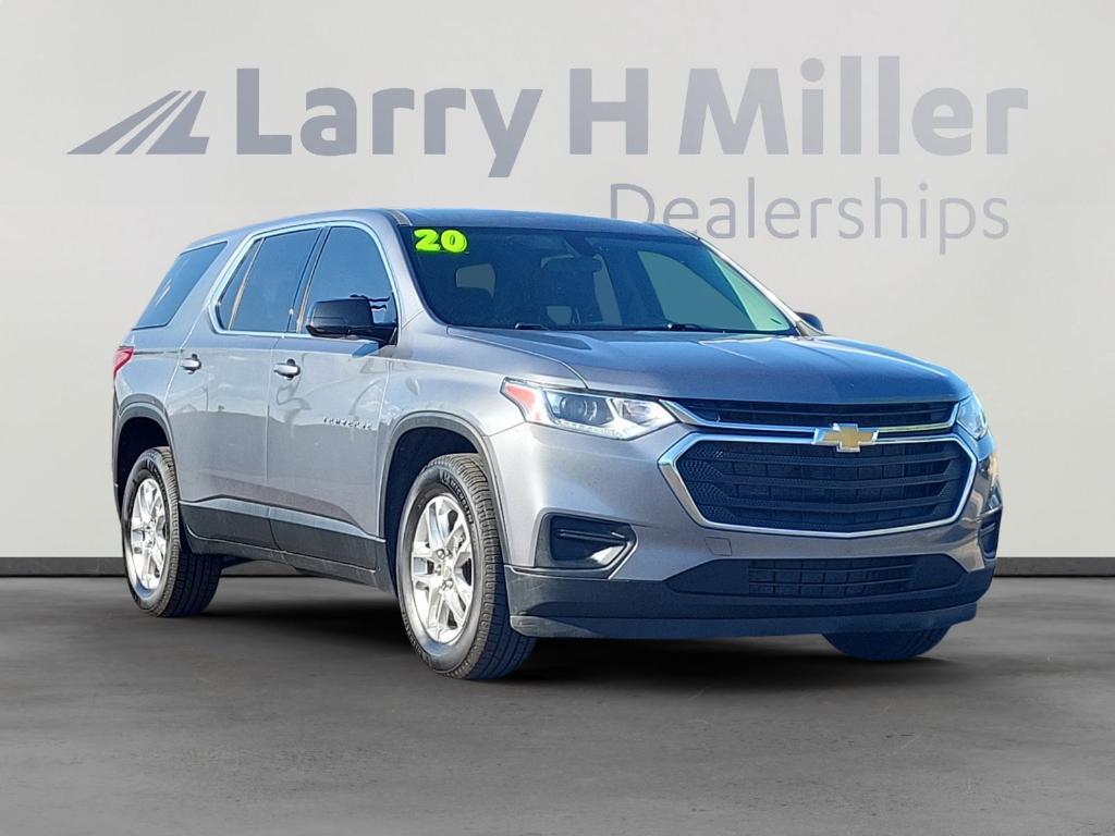 used 2020 Chevrolet Traverse car, priced at $21,597