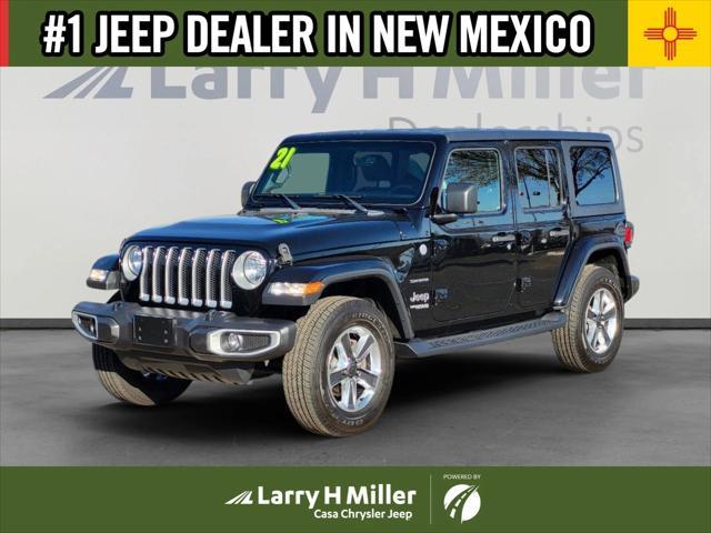 used 2020 Jeep Wrangler Unlimited car, priced at $32,392