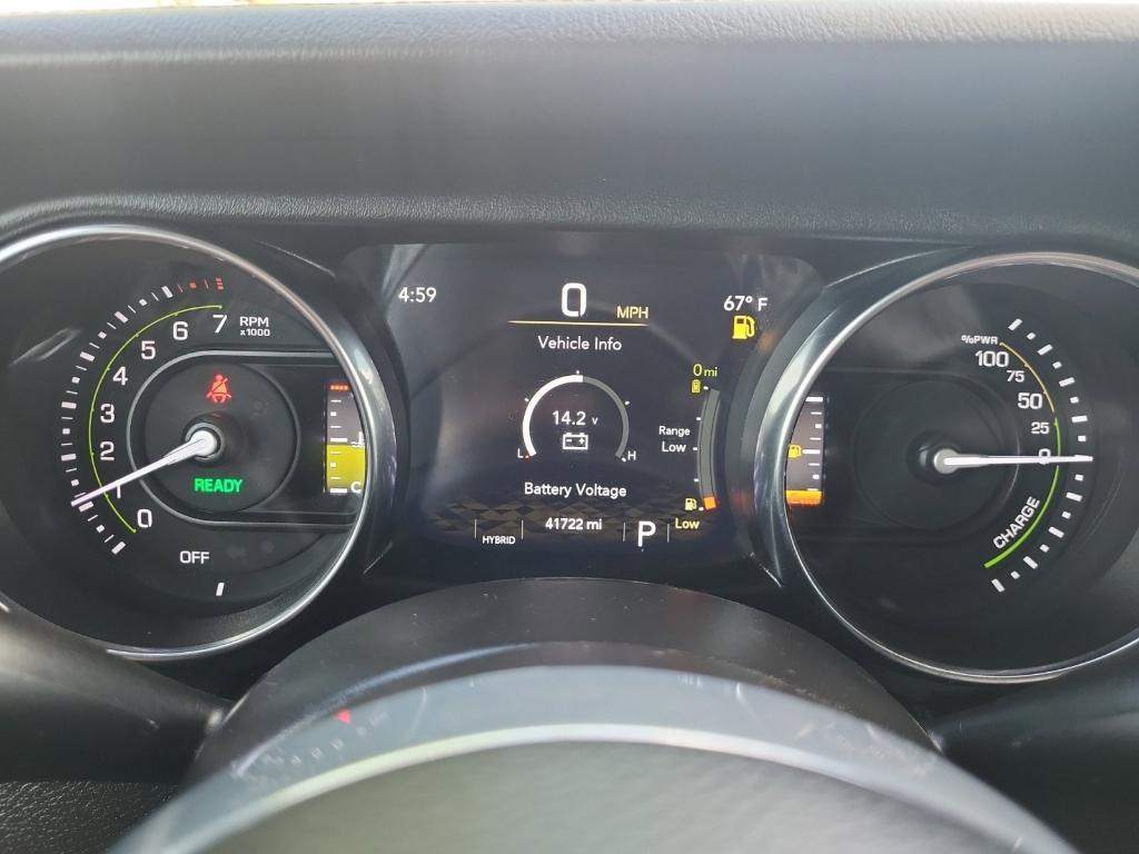 used 2022 Jeep Wrangler Unlimited 4xe car, priced at $33,987