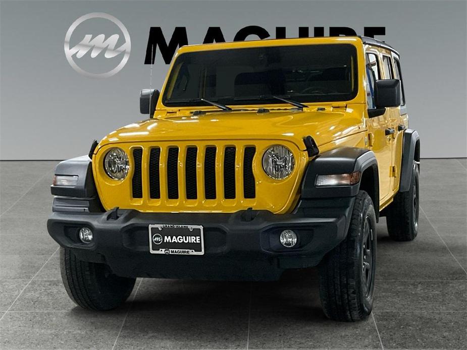 used 2020 Jeep Wrangler Unlimited car, priced at $32,299
