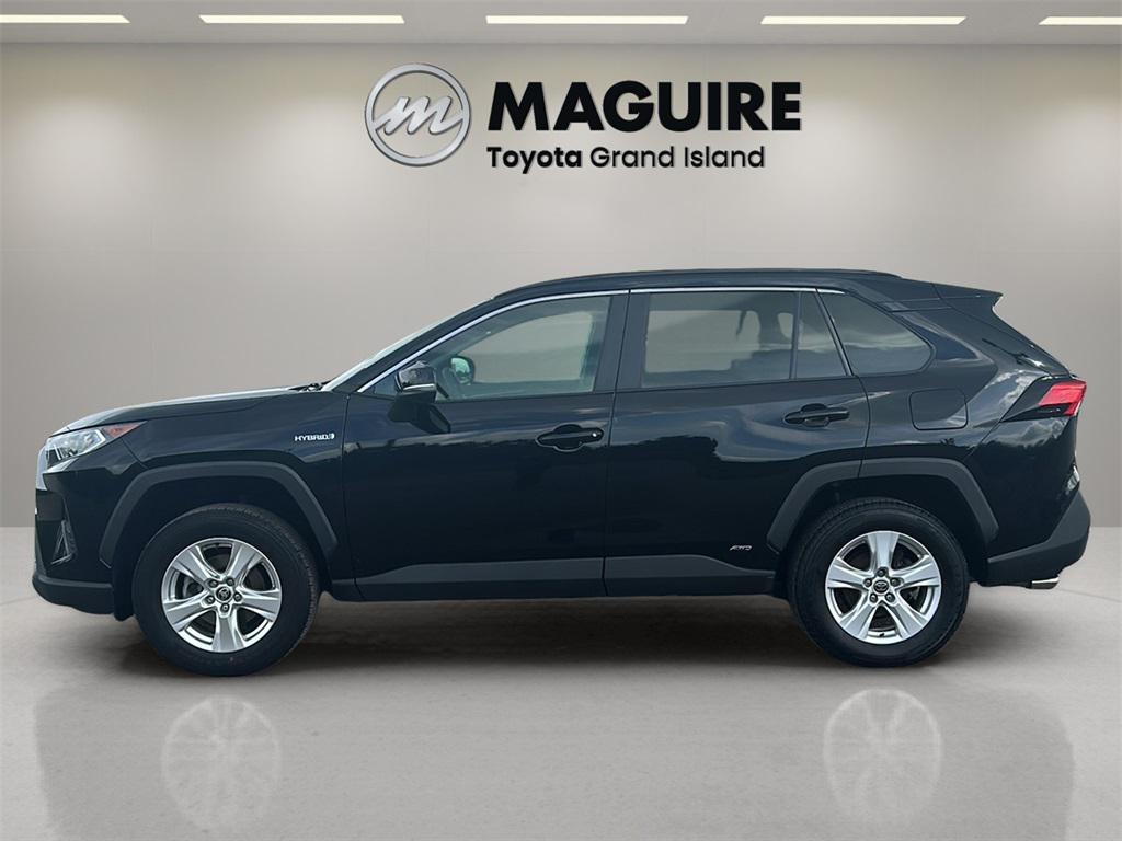 used 2021 Toyota RAV4 Hybrid car, priced at $28,999
