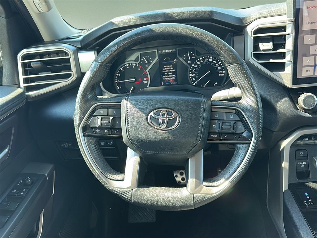 used 2022 Toyota Tundra car, priced at $40,999