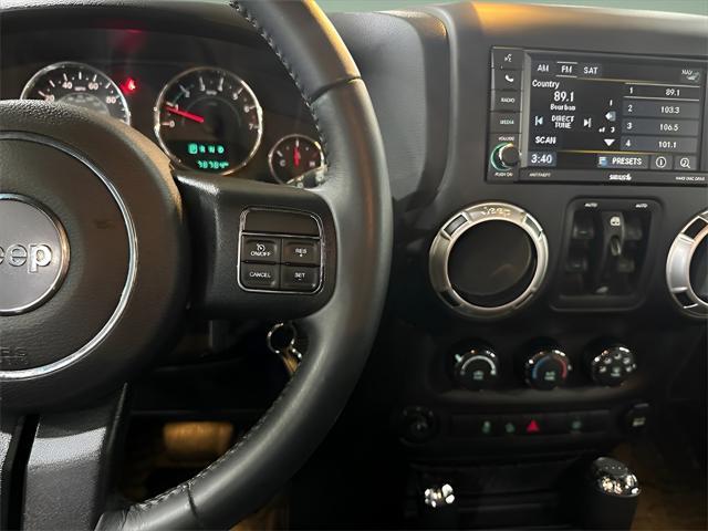 used 2017 Jeep Wrangler Unlimited car, priced at $21,599