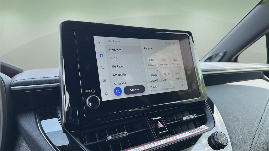 new 2025 Toyota GR Corolla car, priced at $44,562