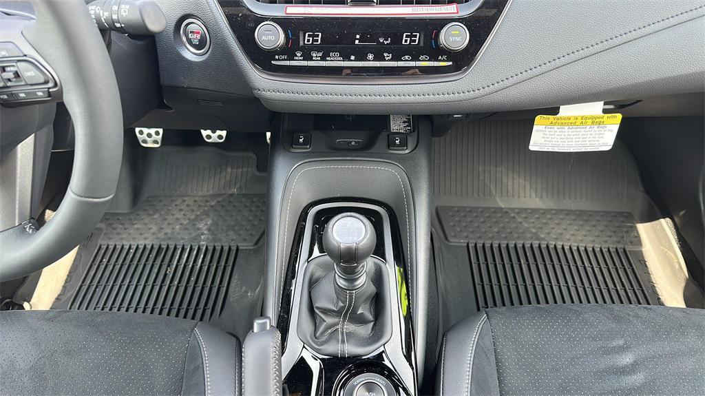 new 2025 Toyota GR Corolla car, priced at $44,562