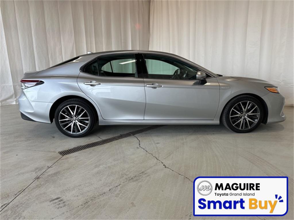 used 2021 Toyota Camry Hybrid car, priced at $24,000