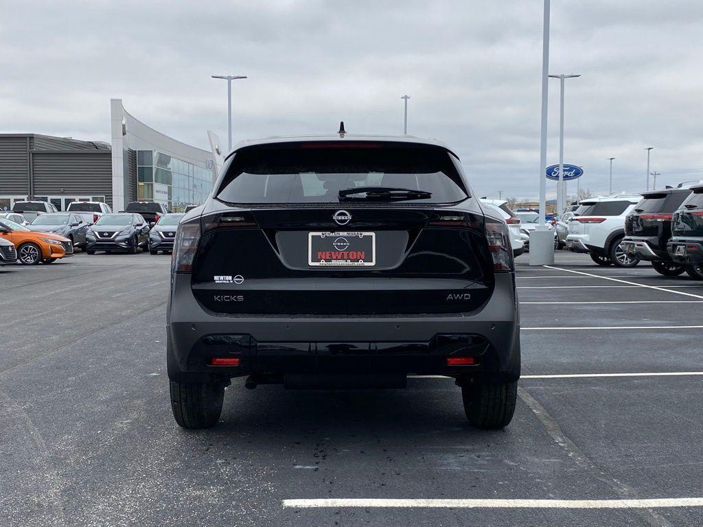 new 2025 Nissan Kicks car, priced at $25,667