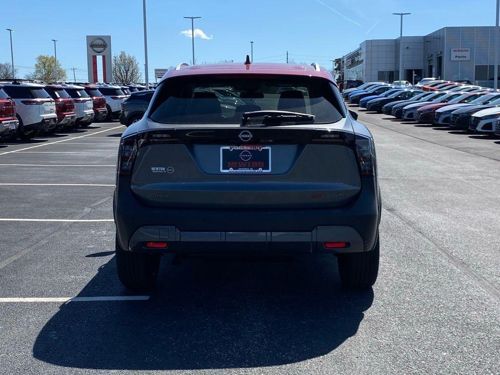 new 2025 Nissan Kicks car, priced at $27,956