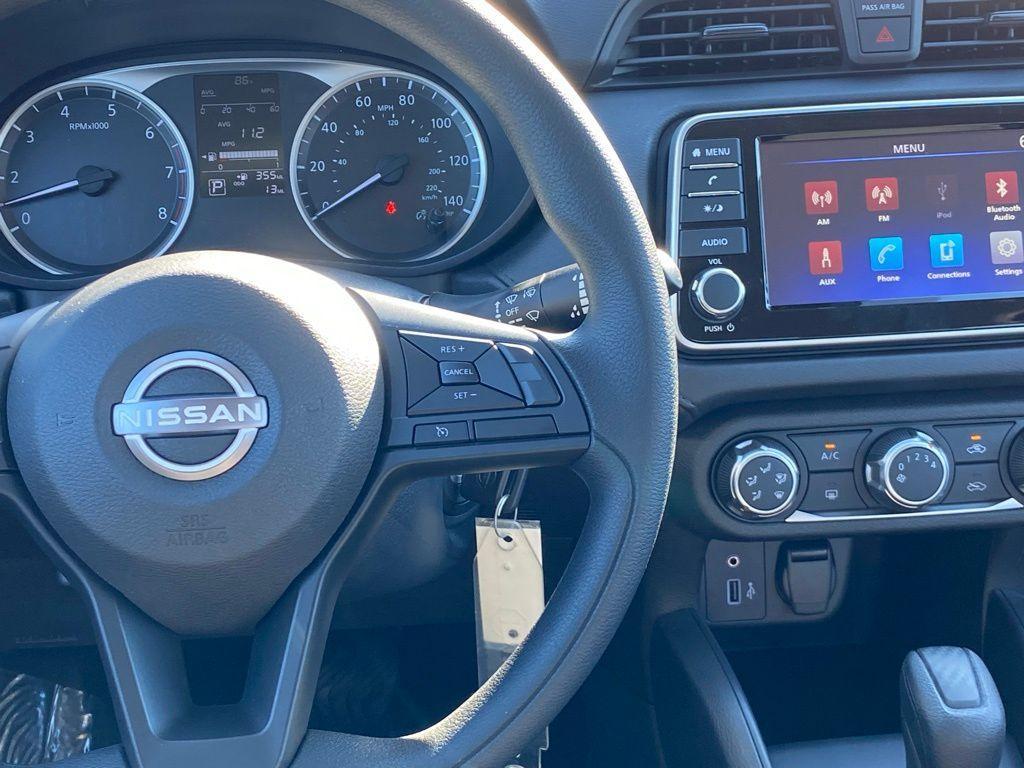 new 2025 Nissan Versa car, priced at $19,074