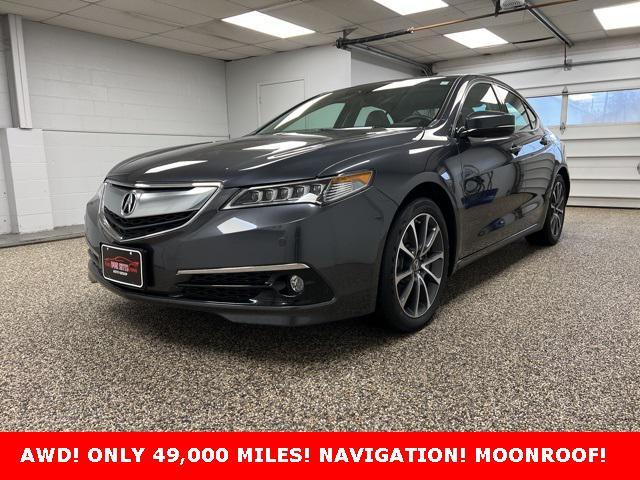 used 2015 Acura TLX car, priced at $18,995