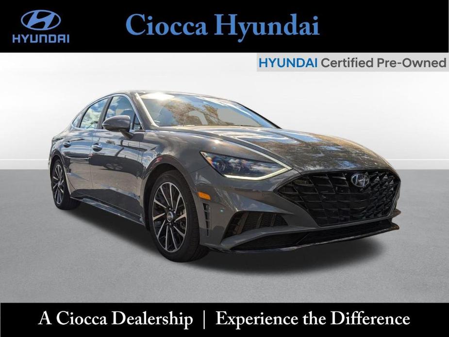 used 2021 Hyundai Sonata car, priced at $23,399