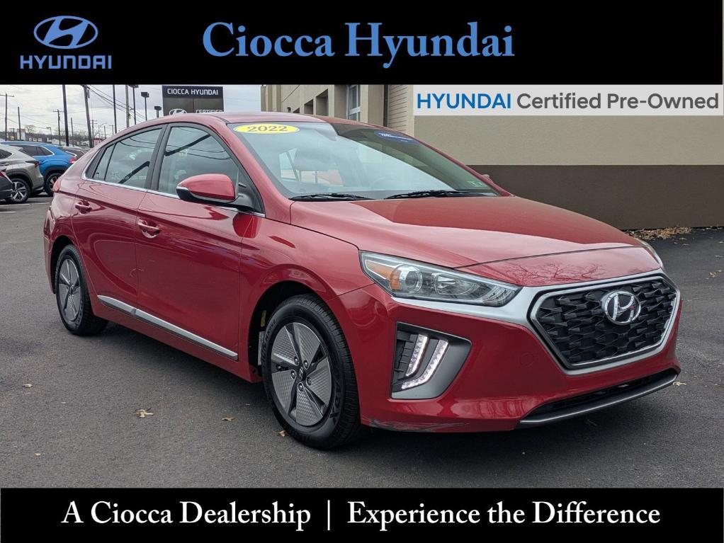 used 2022 Hyundai Ioniq Hybrid car, priced at $19,900