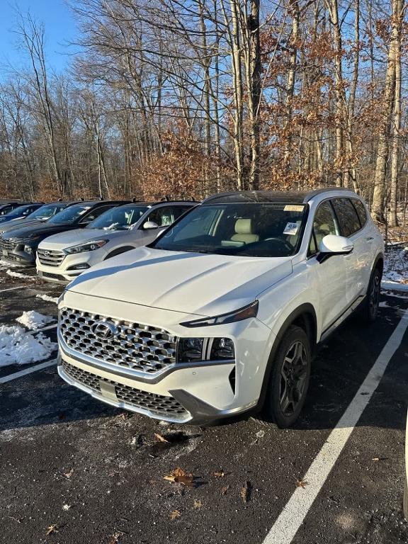 used 2021 Hyundai Santa Fe car, priced at $26,020