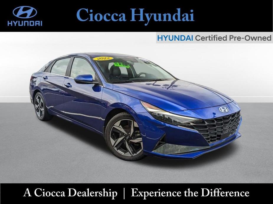 used 2022 Hyundai Elantra car, priced at $21,714