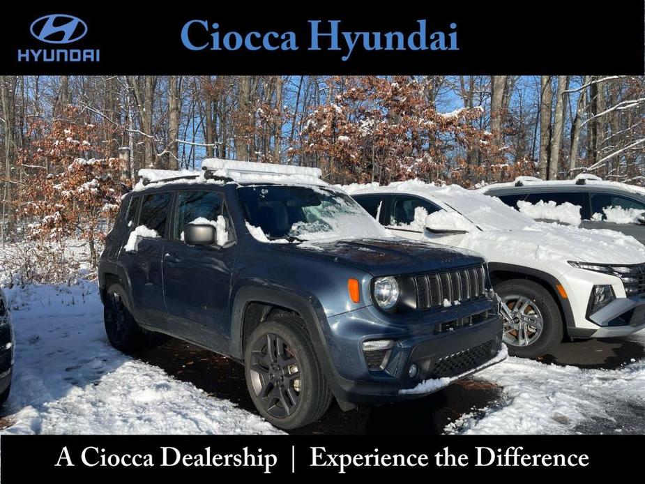 used 2021 Jeep Renegade car, priced at $19,899