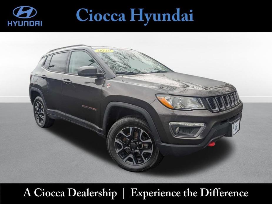 used 2019 Jeep Compass car, priced at $17,882
