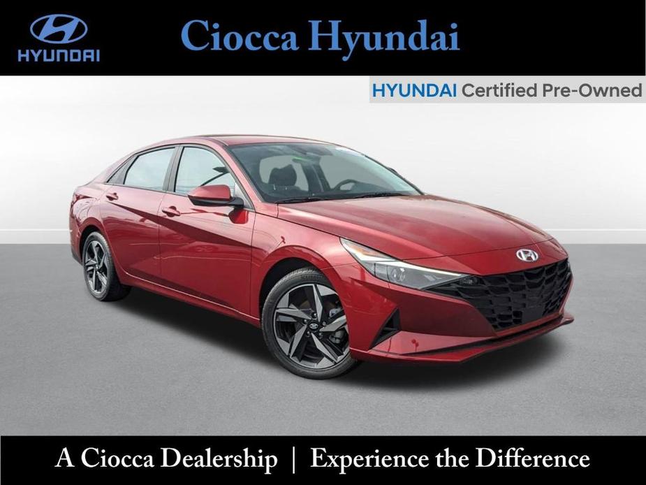 used 2023 Hyundai Elantra car, priced at $21,014