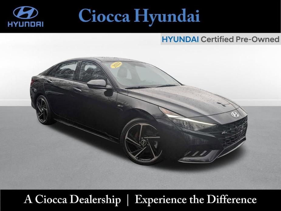 used 2023 Hyundai Elantra car, priced at $24,438