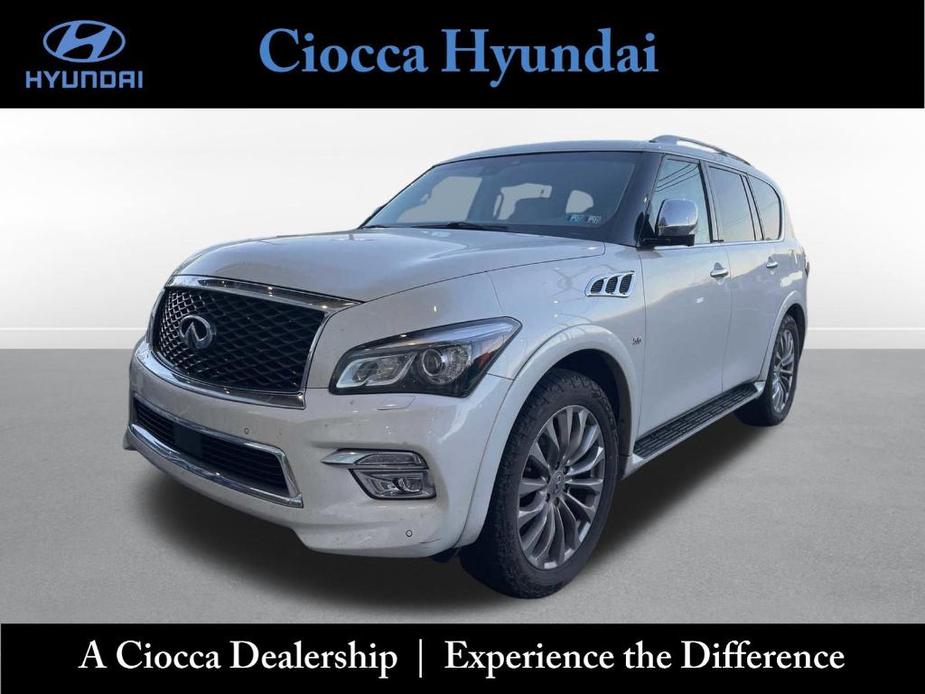 used 2017 INFINITI QX80 car, priced at $21,099