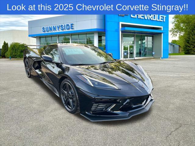 new 2025 Chevrolet Corvette car, priced at $99,955