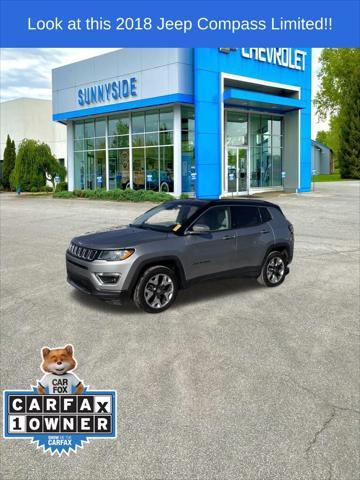 used 2018 Jeep Compass car, priced at $15,990