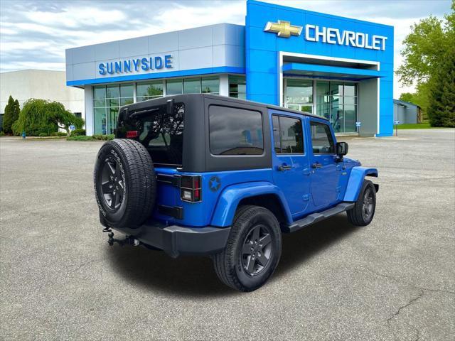 used 2016 Jeep Wrangler Unlimited car, priced at $19,329