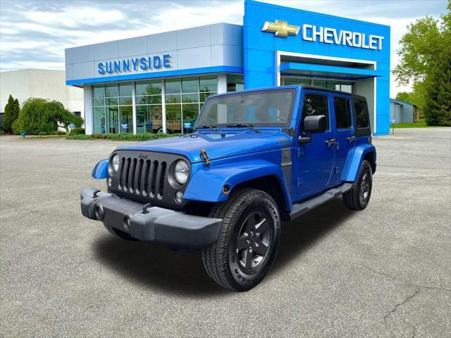 used 2016 Jeep Wrangler Unlimited car, priced at $19,329