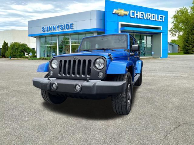 used 2016 Jeep Wrangler Unlimited car, priced at $19,329