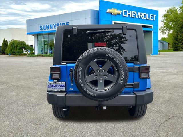 used 2016 Jeep Wrangler Unlimited car, priced at $19,329