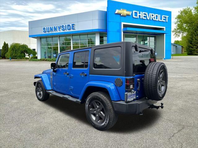 used 2016 Jeep Wrangler Unlimited car, priced at $19,329