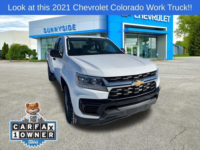 used 2021 Chevrolet Colorado car, priced at $17,743