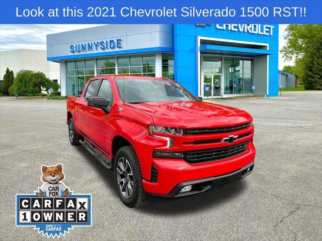 used 2021 Chevrolet Silverado 1500 car, priced at $33,979