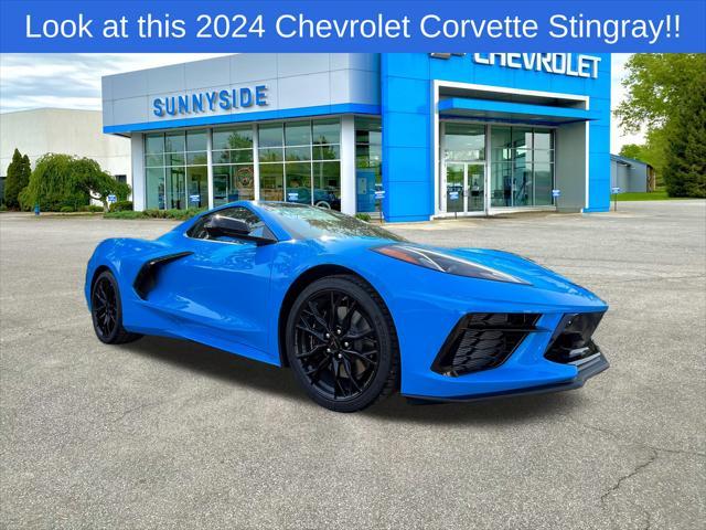 new 2024 Chevrolet Corvette car, priced at $100,117