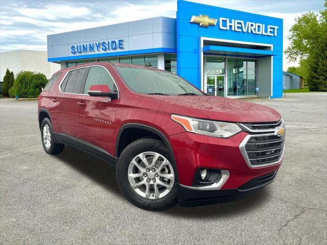 used 2020 Chevrolet Traverse car, priced at $19,470