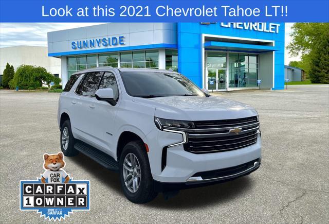used 2021 Chevrolet Tahoe car, priced at $43,553