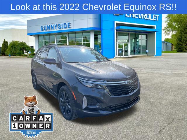 used 2022 Chevrolet Equinox car, priced at $23,778